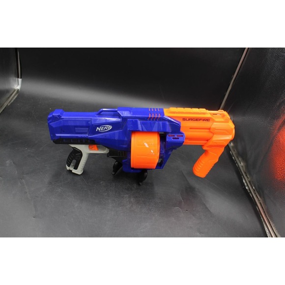 Nerf N-Strike Elite SurgeFire Blue Blaster Working - Picture 1 of 2